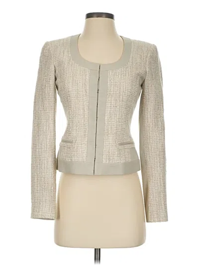 Pre-owned Tahari Jacket In Ivory