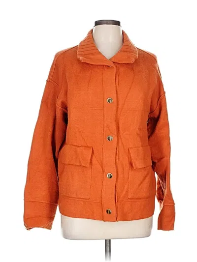 Pre-owned Tahari Jacket In Orange
