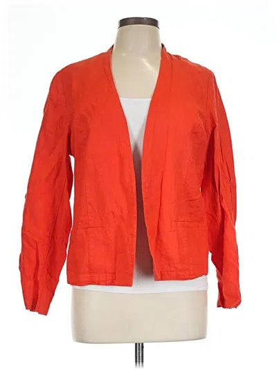 Pre-owned Tahari Jacket In Orange