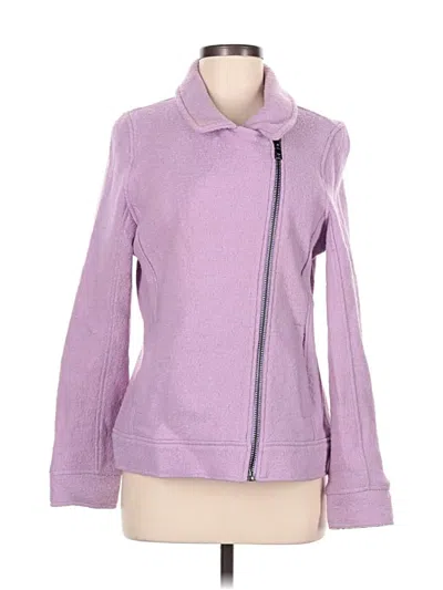 Pre-owned Tahari Jacket In Purple