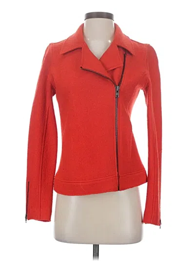Pre-owned Tahari Jacket In Red