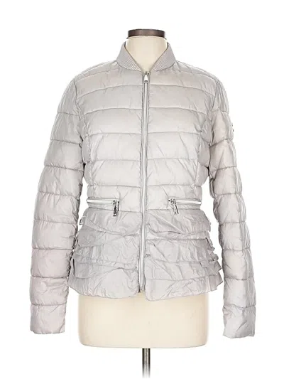 Pre-owned Tahari Jacket In Silver