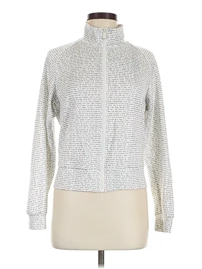 Pre-owned Tahari Jacket In Silver