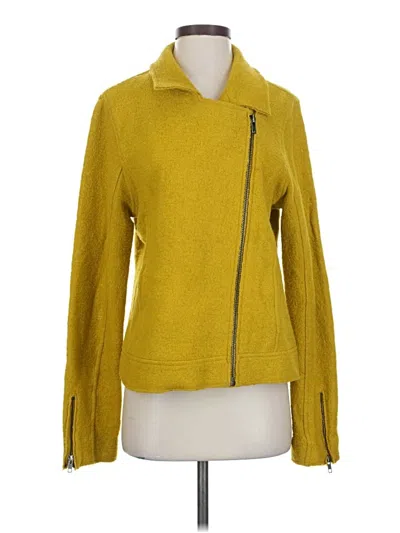Pre-owned Tahari Jacket In Yellow