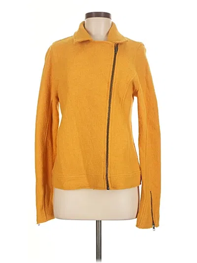 Pre-owned Tahari Jacket In Yellow
