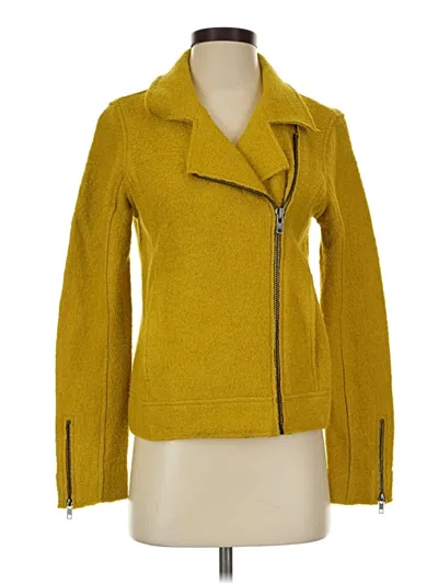 Pre-owned Tahari Jacket In Yellow