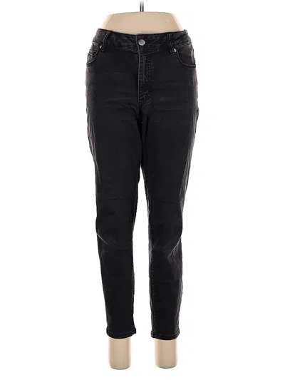 Pre-owned Tahari Jeans In Black