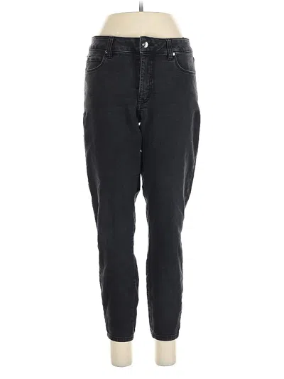 Pre-owned Tahari Jeans In Black