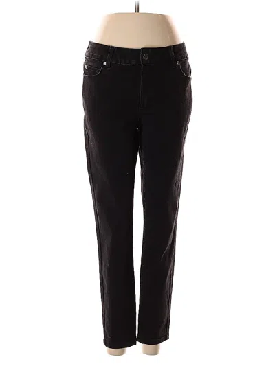 Pre-owned Tahari Jeans In Black