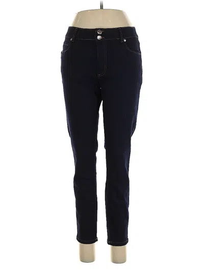 Pre-owned Tahari Jeans In Blue