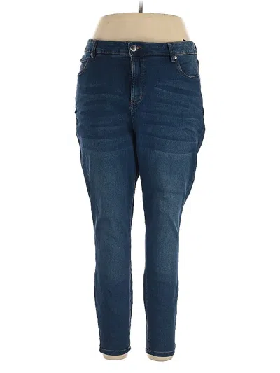 Pre-owned Tahari Jeans In Blue