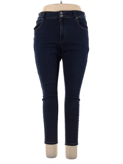Pre-owned Tahari Jeans In Blue