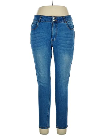 Pre-owned Tahari Jeans In Blue