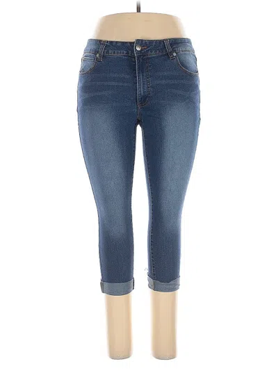 Pre-owned Tahari Jeans In Blue