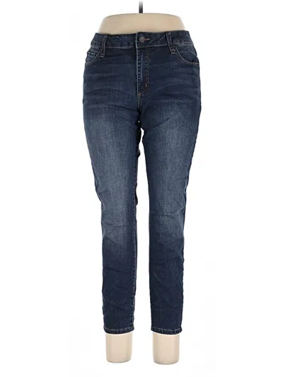 Pre-owned Tahari Jeans In Blue