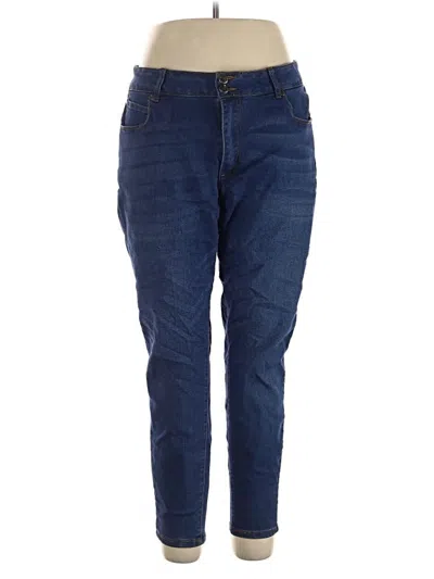 Pre-owned Tahari Jeans In Blue