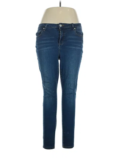 Pre-owned Tahari Jeans In Blue