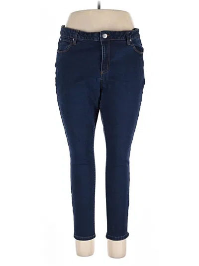 Pre-owned Tahari Jeans In Blue