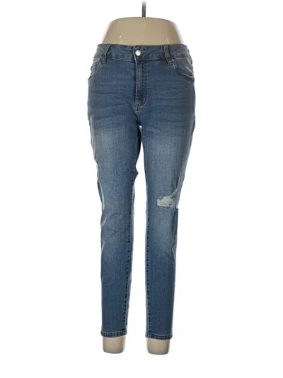 Pre-owned Tahari Jeans In Blue