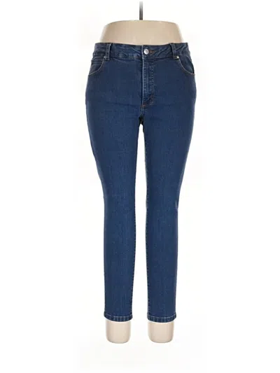 Pre-owned Tahari Jeans In Blue