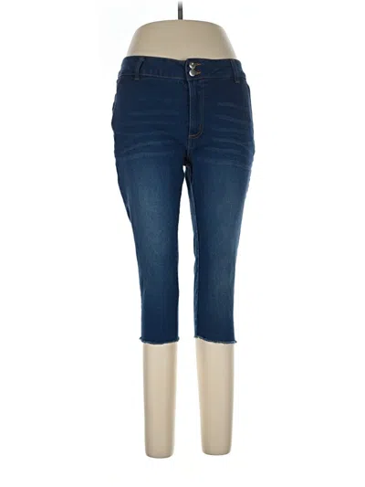 Pre-owned Tahari Jeans In Blue