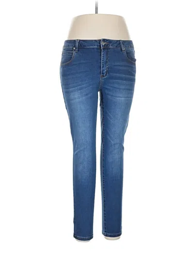 Pre-owned Tahari Jeans In Blue