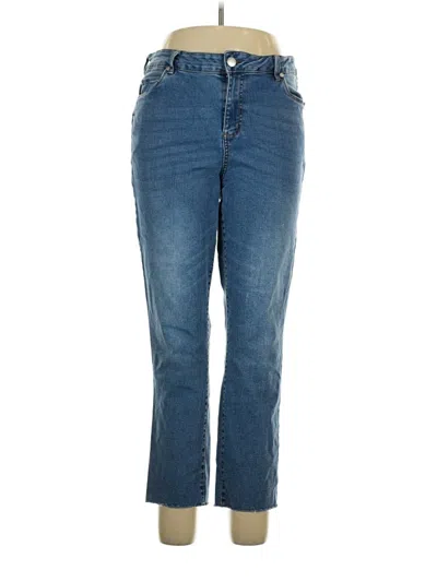 Pre-owned Tahari Jeans In Blue