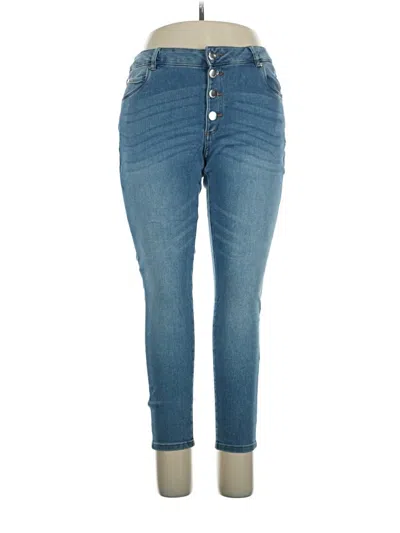 Pre-owned Tahari Jeans In Blue