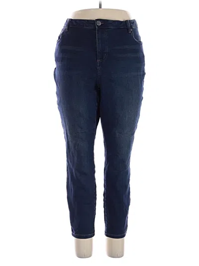 Pre-owned Tahari Jeans In Blue