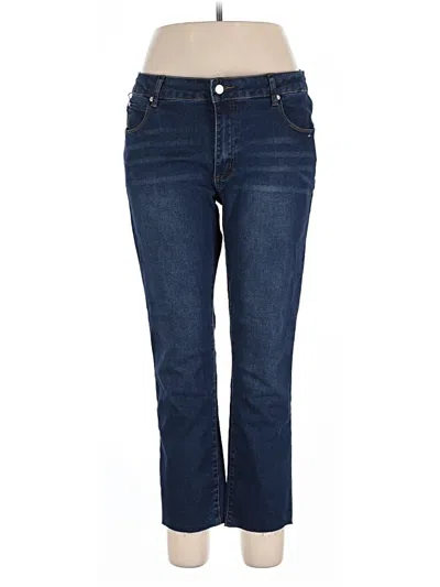 Pre-owned Tahari Jeans In Blue