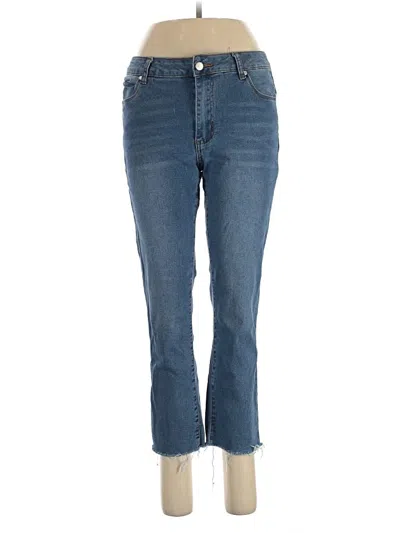 Pre-owned Tahari Jeans In Blue