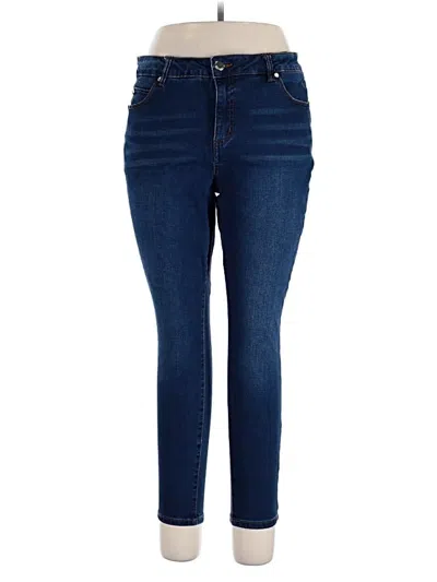 Pre-owned Tahari Jeans In Blue