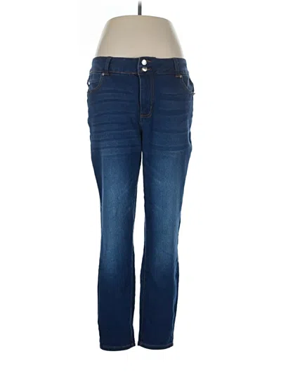Pre-owned Tahari Jeans In Blue
