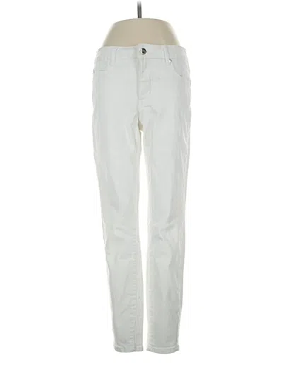 Pre-owned Tahari Jeans In Ivory