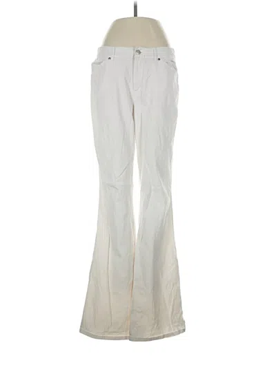 Pre-owned Tahari Jeans In Ivory