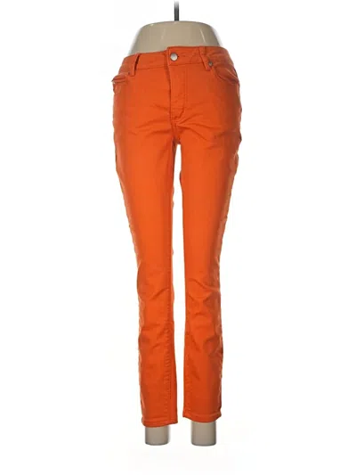 Pre-owned Tahari Jeans In Orange