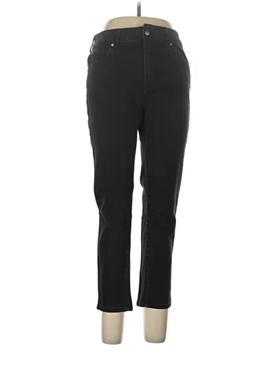 Pre-owned Tahari Jeggings In Black