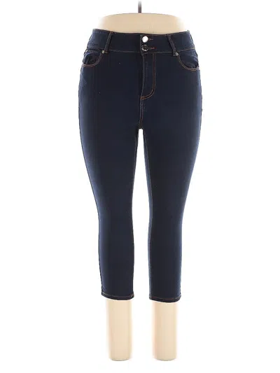 Pre-owned Tahari Jeggings In Blue