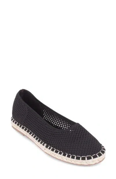 Tahari Juniper Esapdrille Ballet Flat In Black