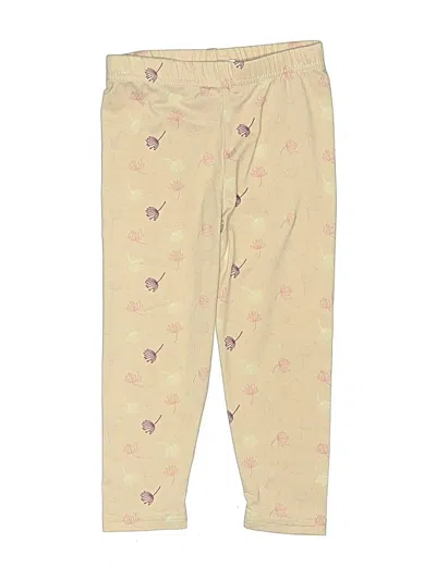 Pre-owned Tahari Kids' Khaki Pant In Yellow