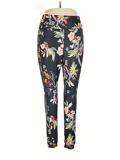 Pre-owned Tahari Leggings In Black