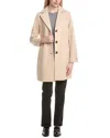 Tahari Lina Medium Coat In Brown