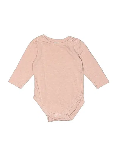 Pre-owned Tahari Babies' Long Sleeve Onesie In Brown