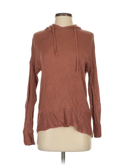 Pre-owned Tahari Long Sleeve T-shirt In Brown
