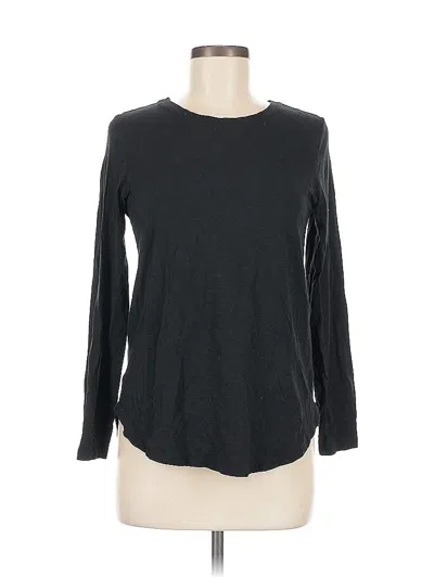 Pre-owned Tahari Long Sleeve T-shirt In Gray