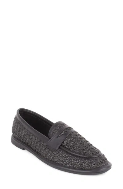 Tahari Meadow Penny Loafer In Black