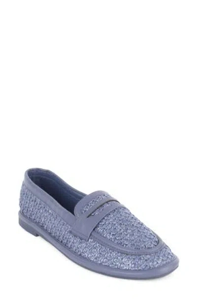 Tahari Meadow Penny Loafer In Blue
