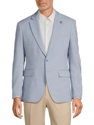 Tahari Men's Slim Fit Notch Lapel Sportcoat In Blue