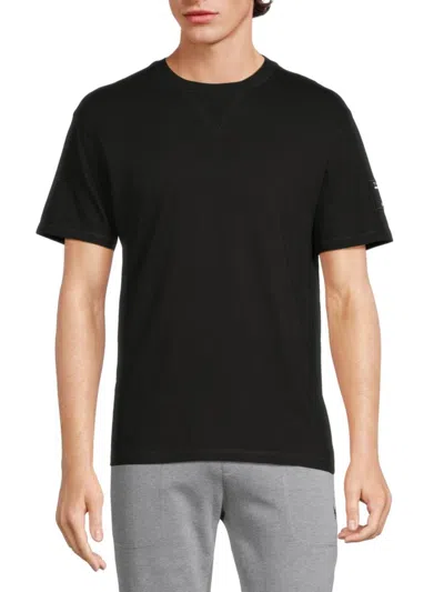 Tahari Men's Solid Tee In Black