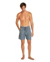 Tahari Men's Woven Pajama Shorts In Blue